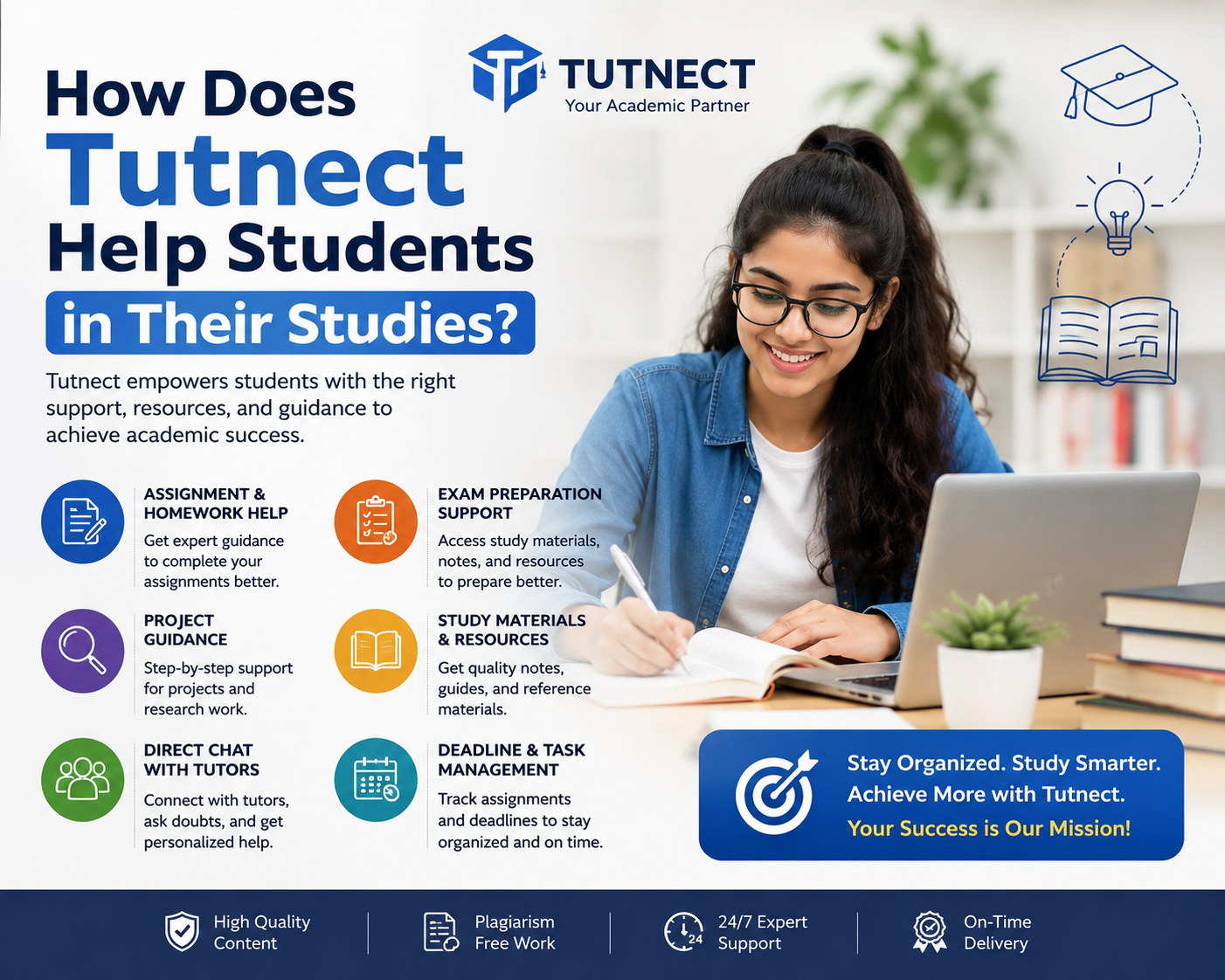 How Does Tutnect Help Students in their Studies?